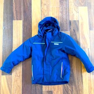 Vineyard Vines kids size 7 Down jacket Navy